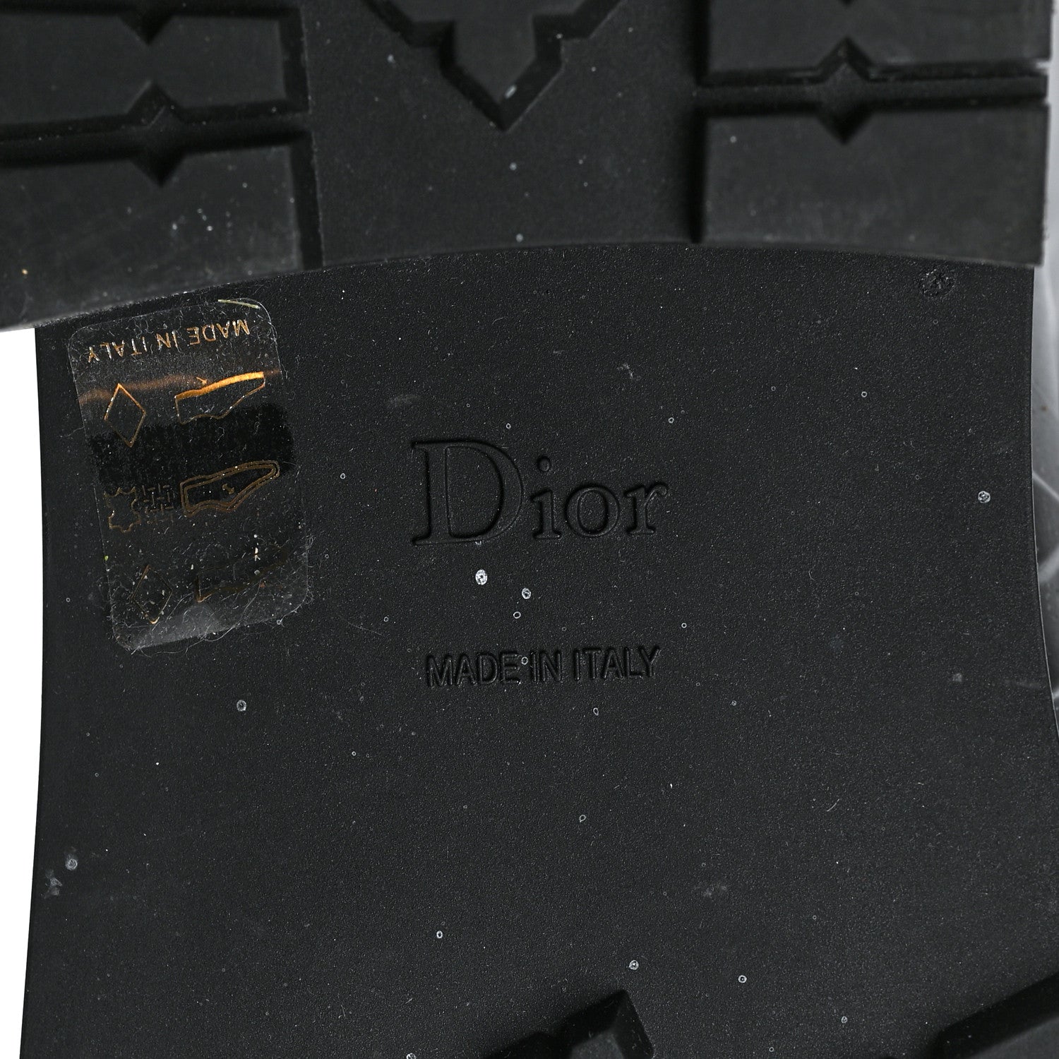 Christian Dior Rubber Diorcamp Low Boots 42 Black 8 of 8