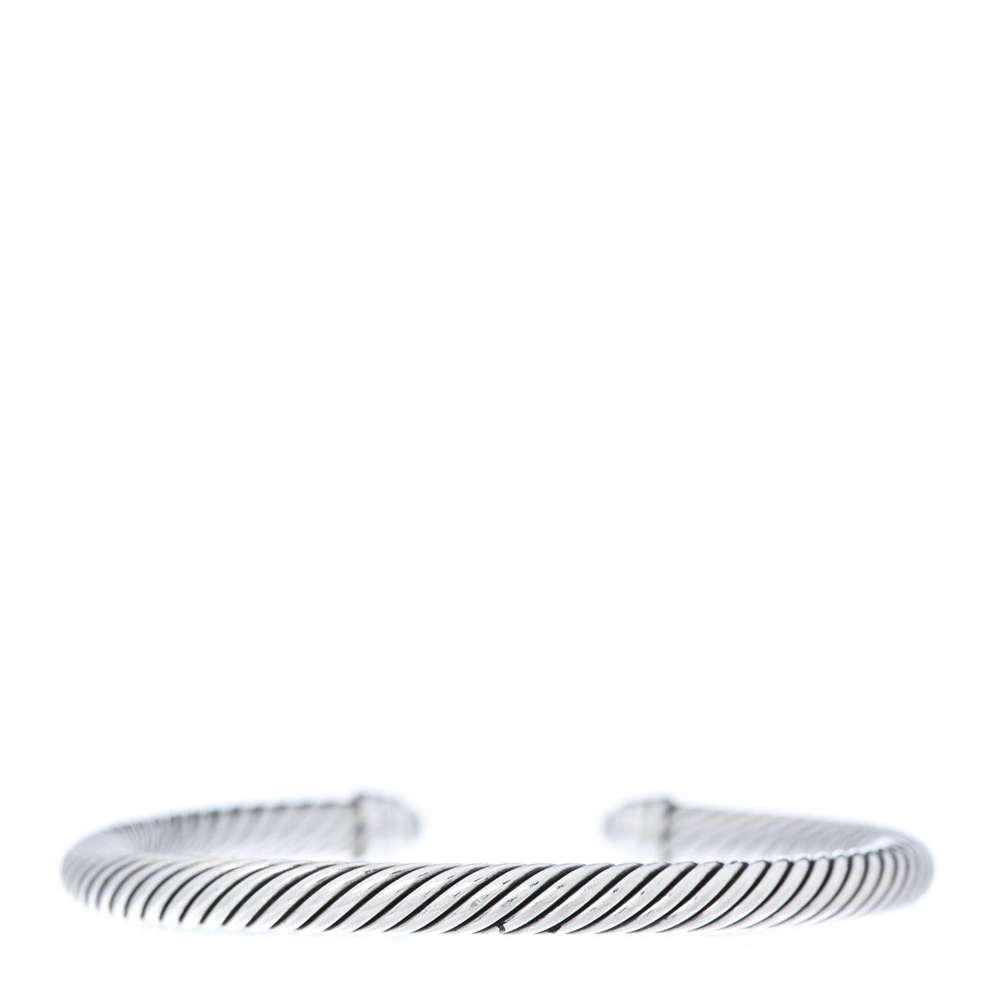 Sterling Silver Diamond Pearl 5mm Cable Classics Bracelet
