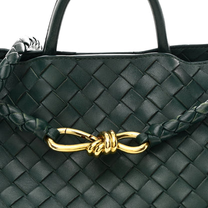 Bottega Veneta Nappa Intrecciato Medium Andiamo Shoulder Bag Emerald Green 7 of 9