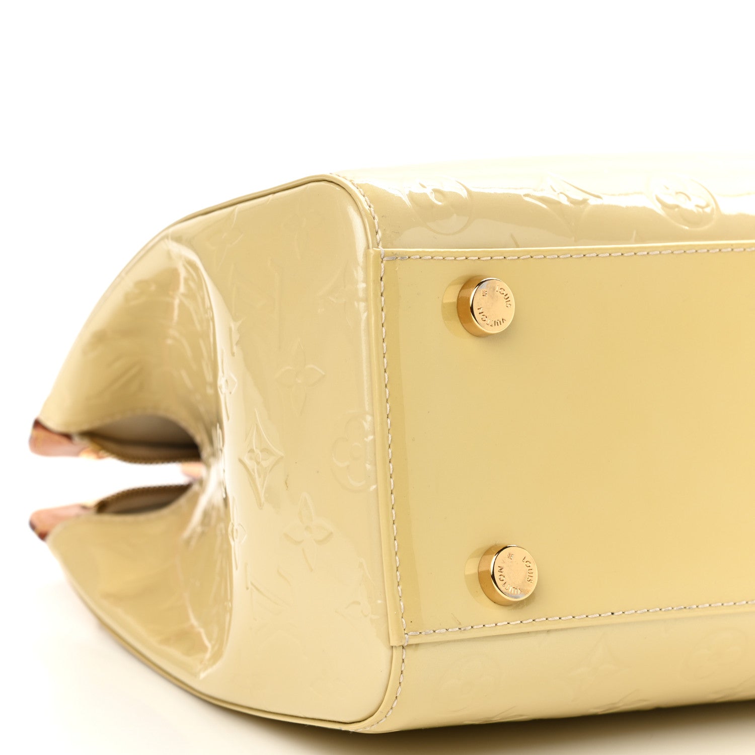 Louis Vuitton Vernis Brea GM Blanc Corail 9 of 11