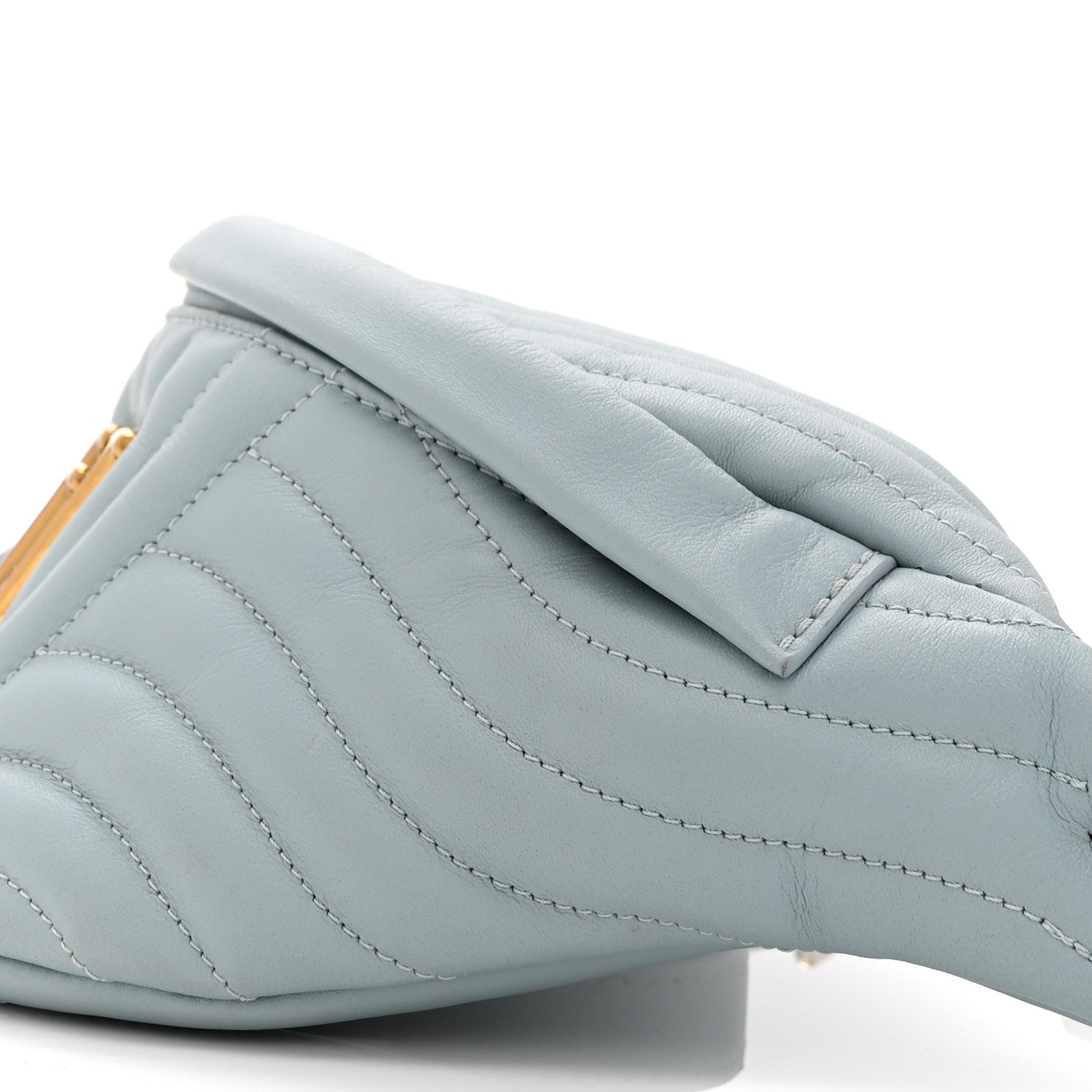 Louis Vuitton Calfskin New Wave Bumbag Porcelain Blue 9 of 9