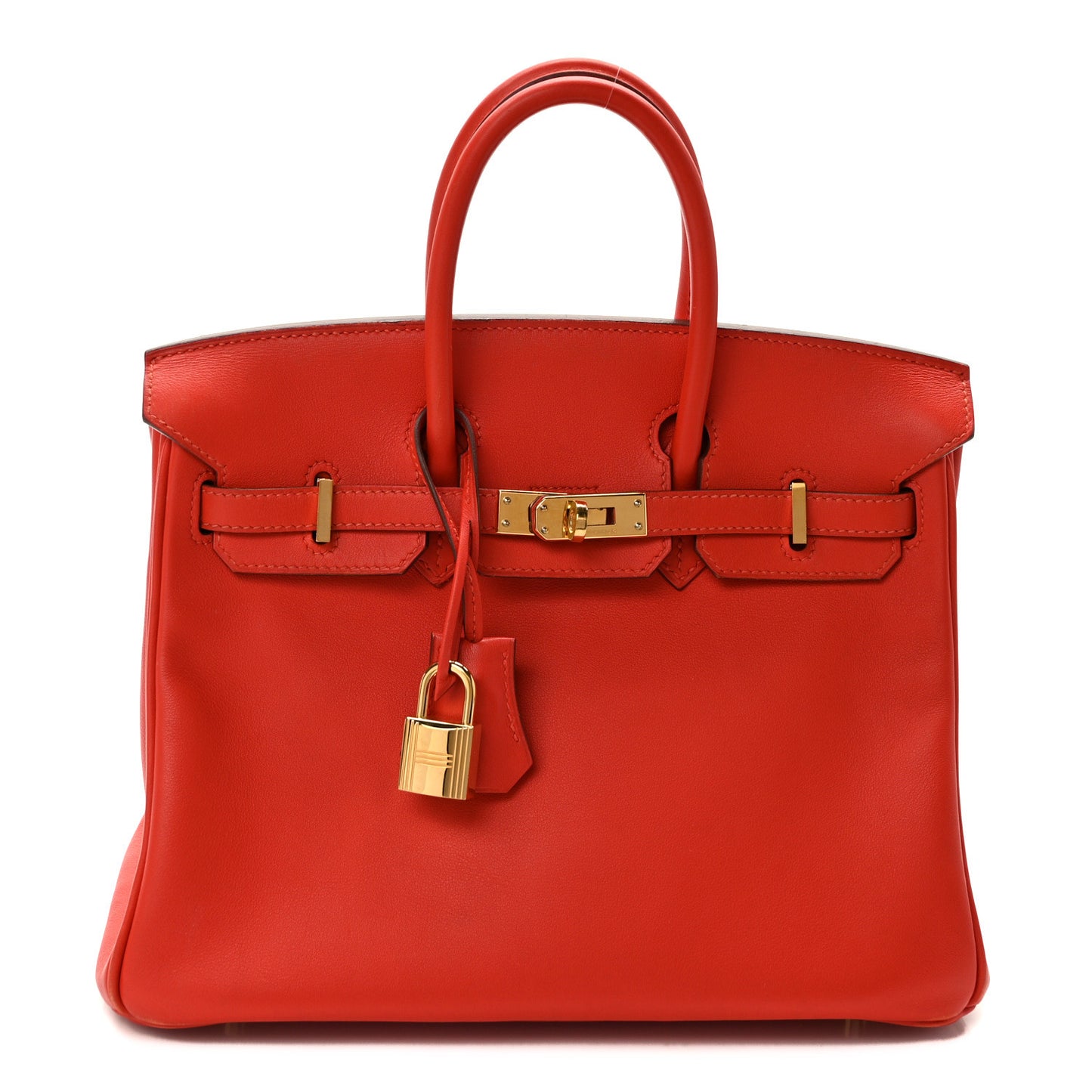 Swift Birkin 25 Rouge Tomate