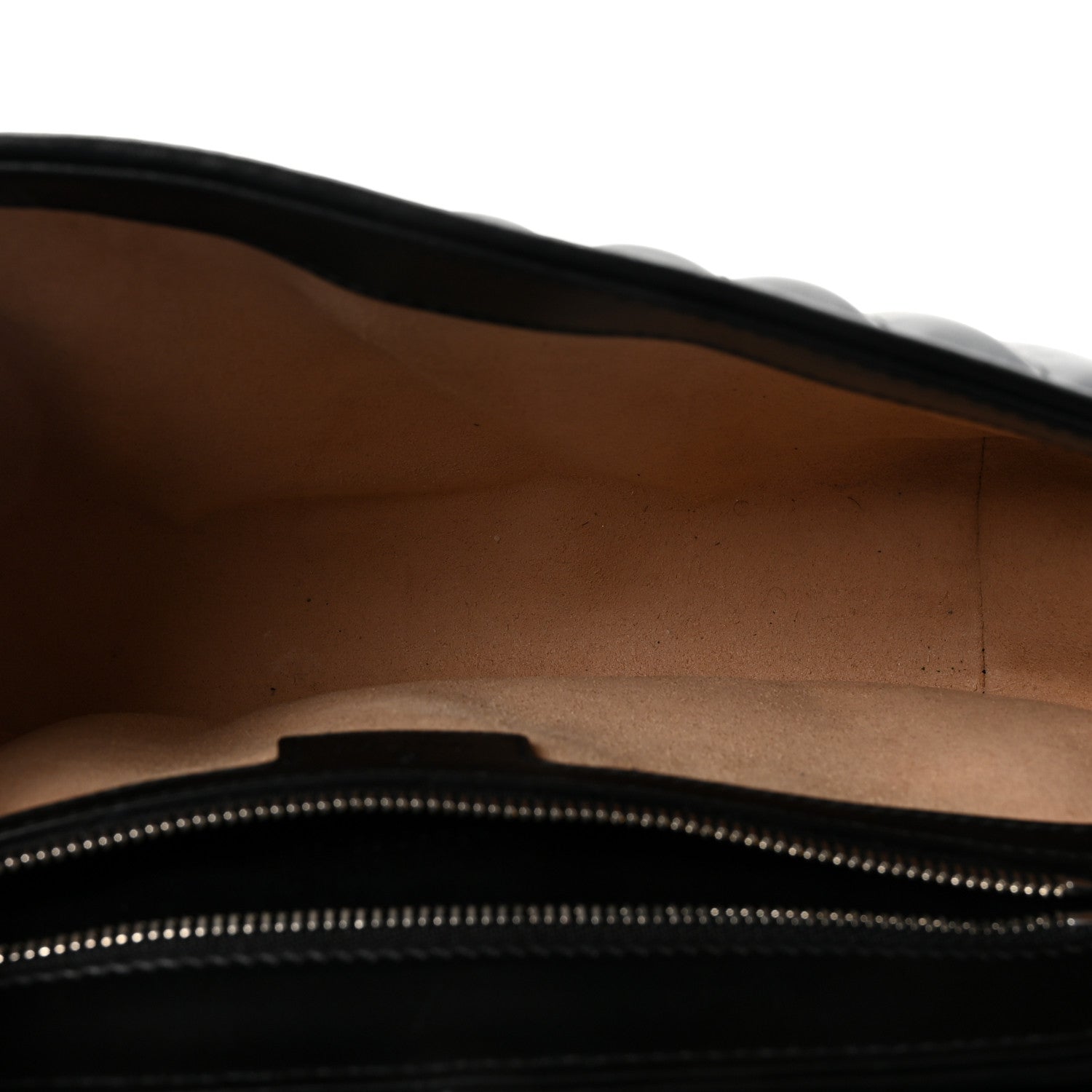 Gucci Calfskin Matelasse Aria Small GG Marmont Shoulder Bag Black 5 of 9