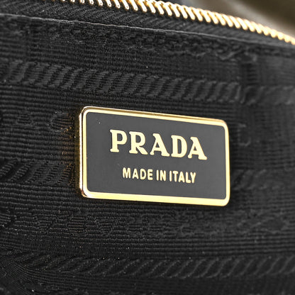 Prada Nappa Gaufre Tote Green 5 of 11