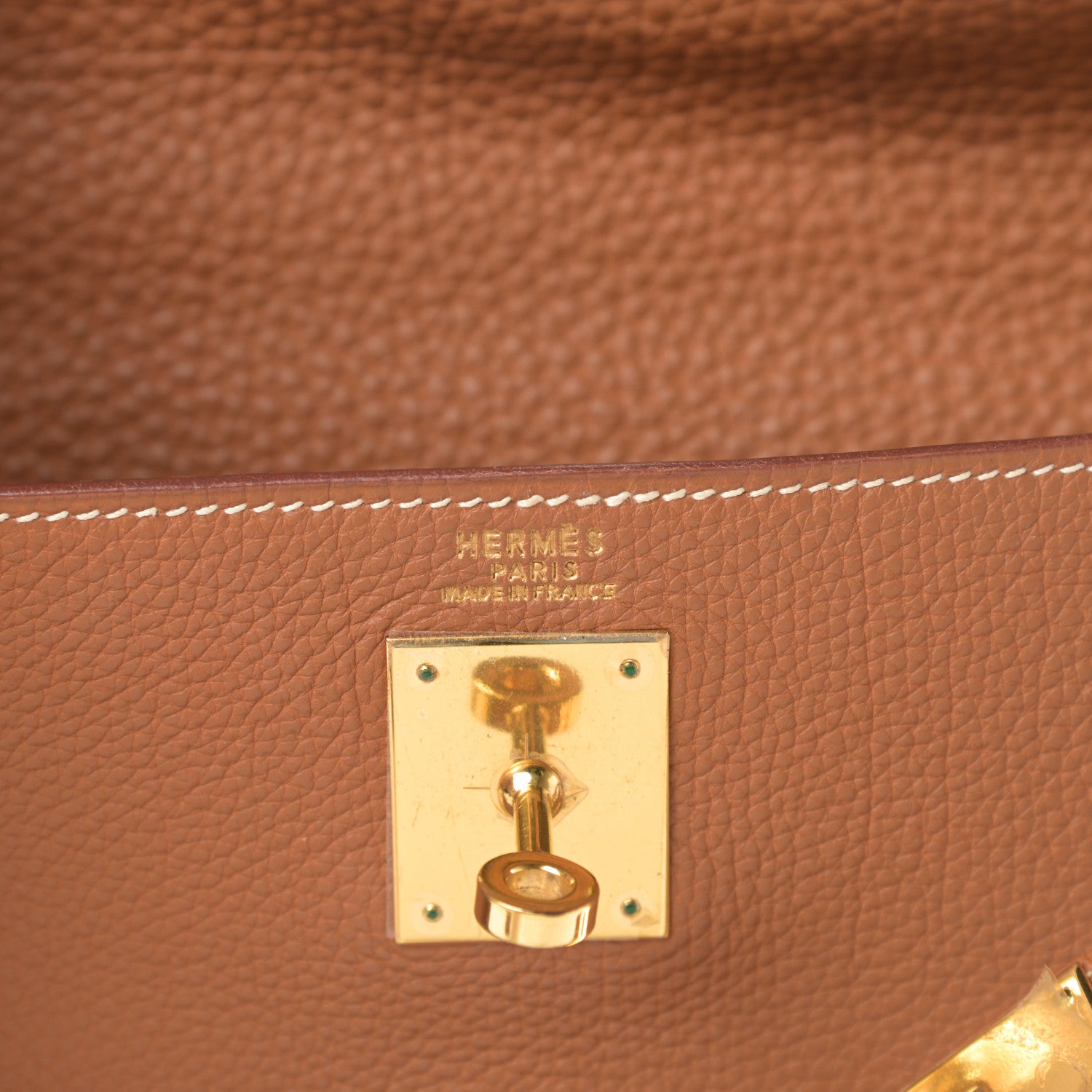 Hermes Togo Kelly Retourne 32 Gold 6 of 16