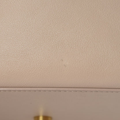 Saint Laurent Smooth Calfskin Small Monogram Cabas Beige 13 of 14