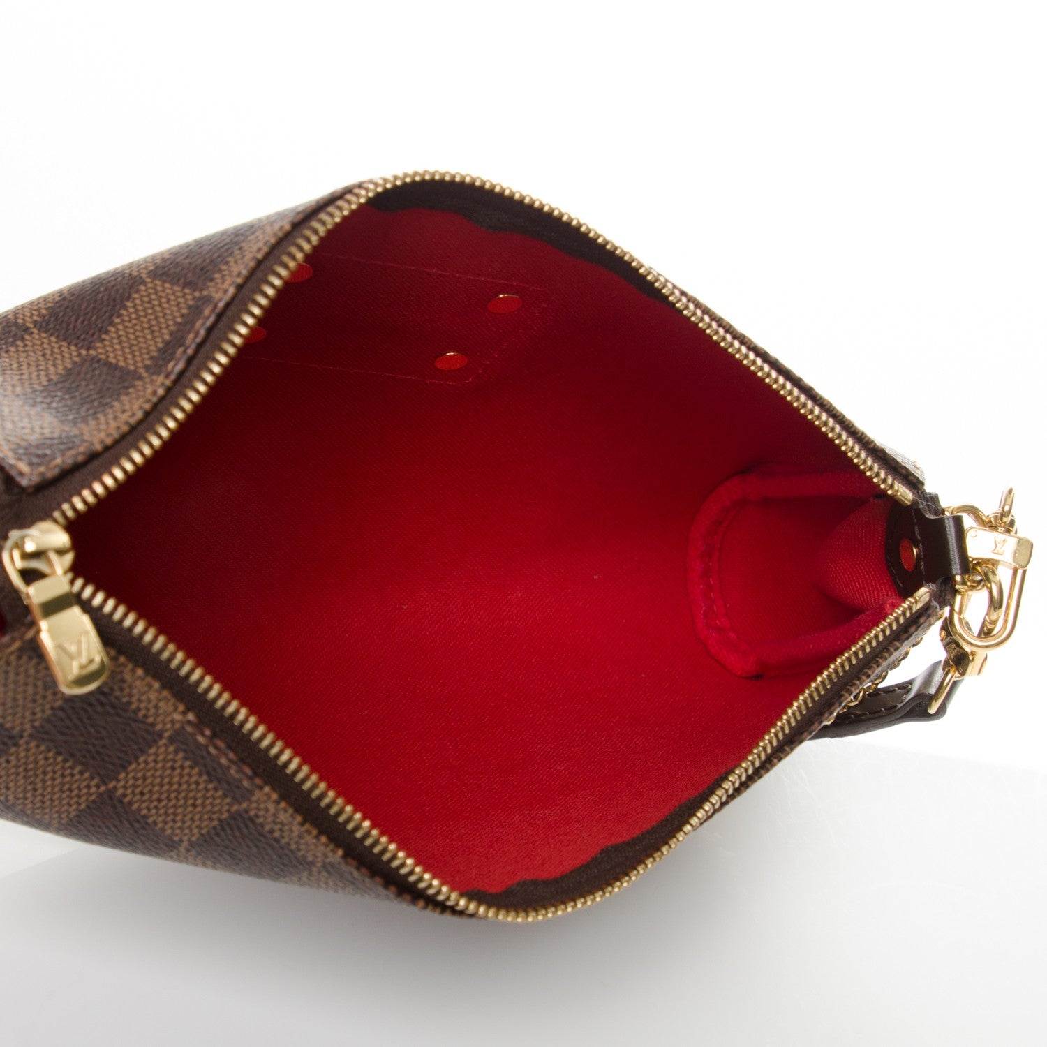 Louis Vuitton Damier Ebene Eva Clutch 6 of 7