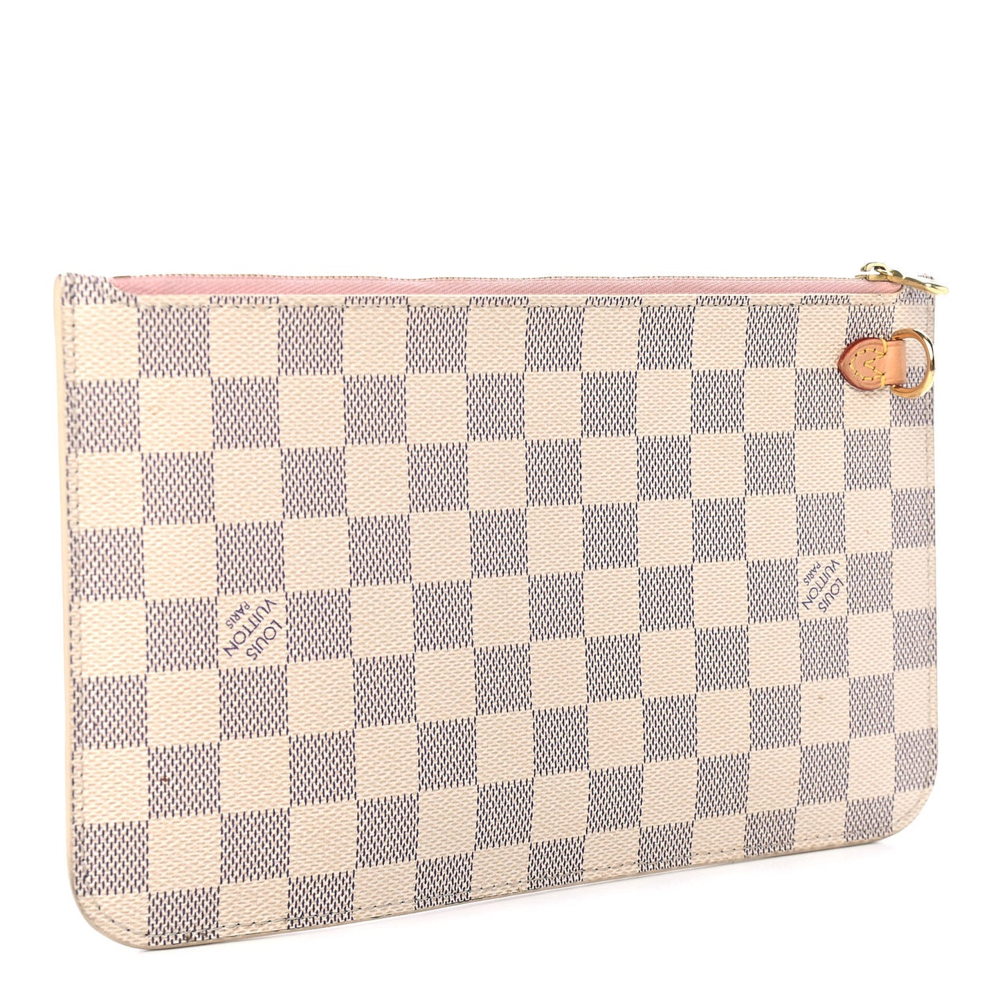 Damier Azur Neverfull MM GM Pochette Rose Ballerine