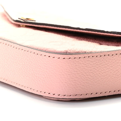 Louis Vuitton Empreinte Pochette Felicie Chain Wallet Rose Poudre 6 of 9