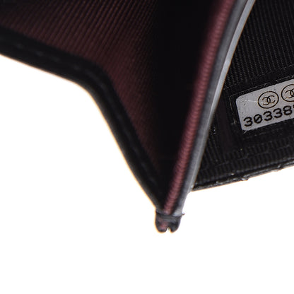 Chanel Lambskin Quilted Flap Card Holder Black 7 of 7