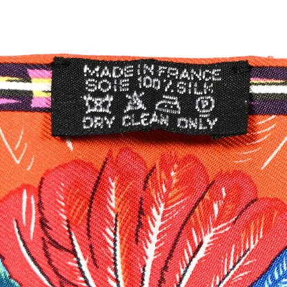 Hermes Silk Brazil Twilly Iris Orange Jaune 4 of 4