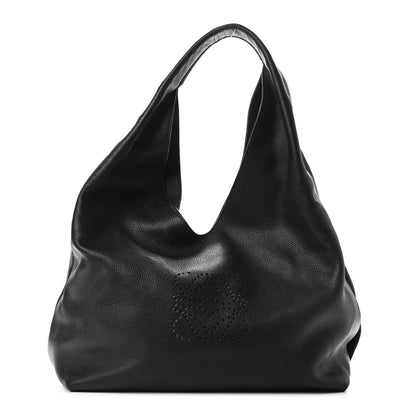 Loewe Calfskin Dunas Hobo Black 1 of 12