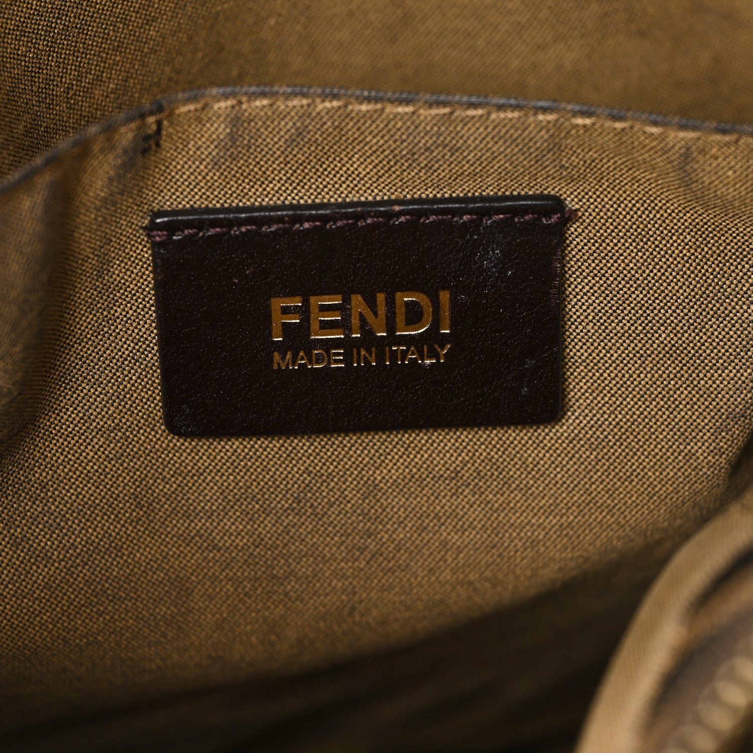 Fendi Chef Shopping Tote Tobacco 7 of 13