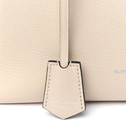 Louis Vuitton Calfskin Lockme Cabas Vanille Black 22 of 23