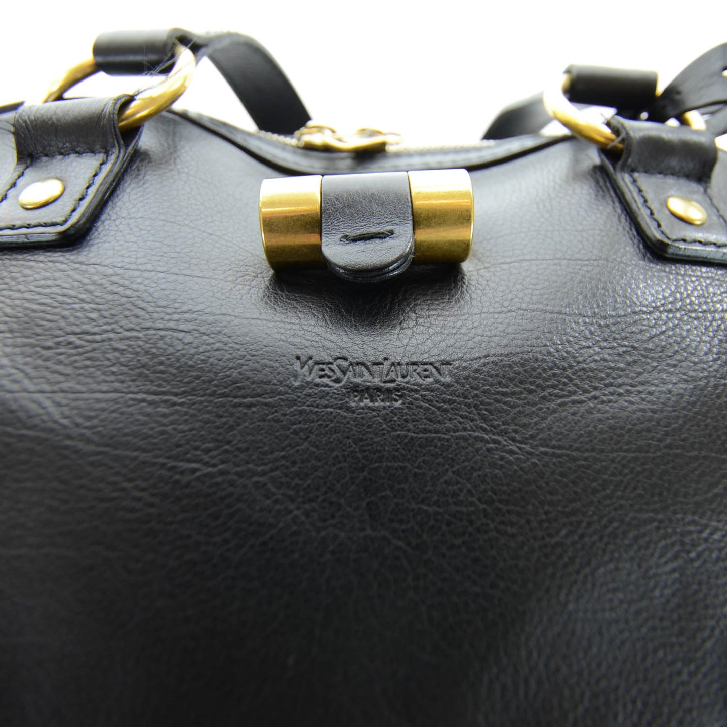 Leather Oversized Muse Black