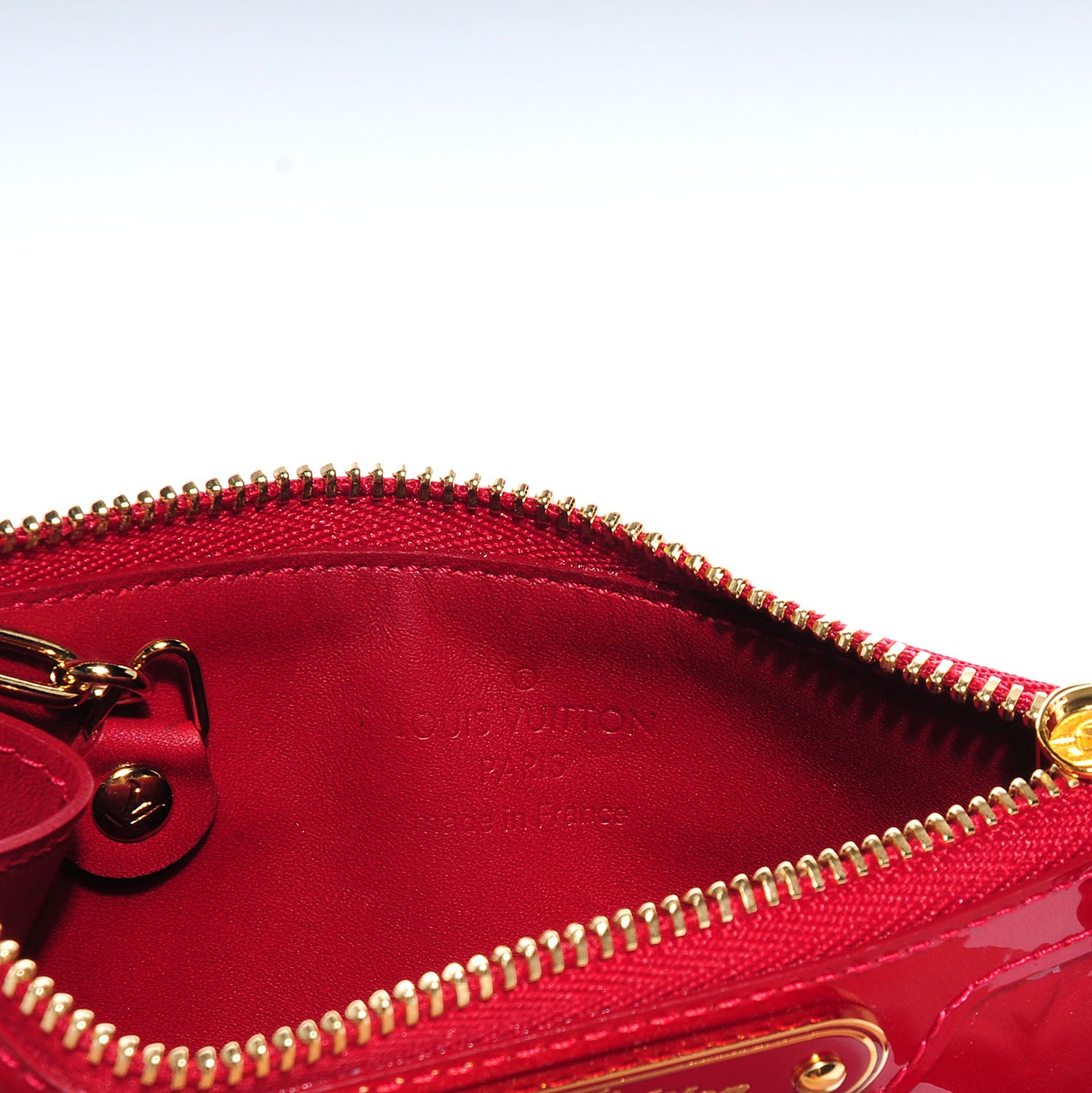 Louis Vuitton Vernis Key Pouch Pomme D'Amour 7 of 7