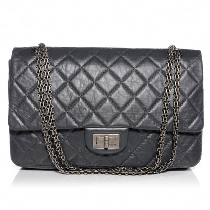 Chanel Aged Calfskin 2.55 Reissue 227 Flap Grey 1 of 8