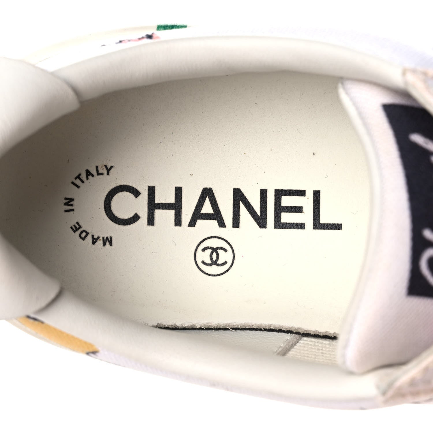 Chanel x Pharrell Williams Calfskin Womens Sneakers 38 White 8 of 11