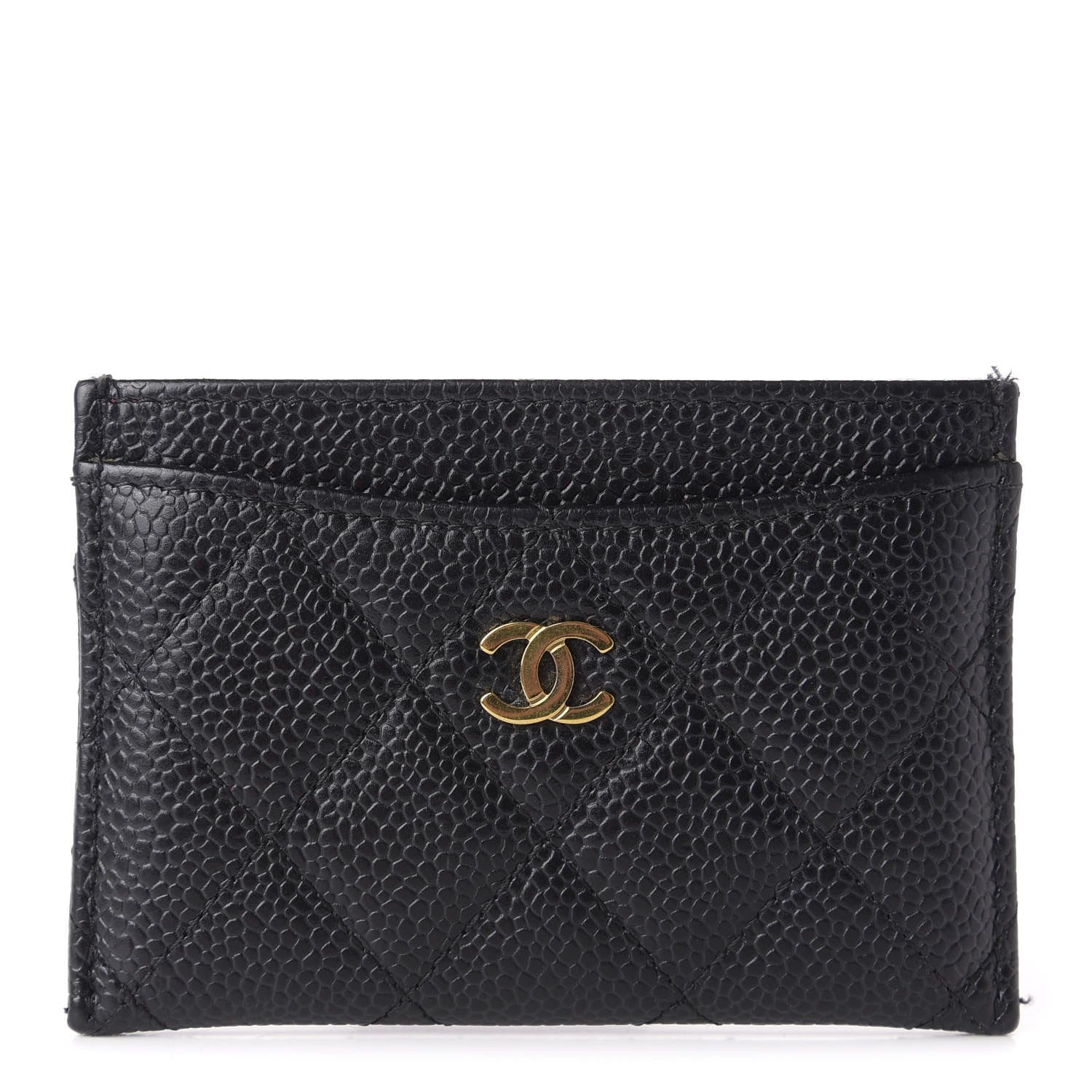 Chanel Caviar Quilted Card Holder Black 1 of 7