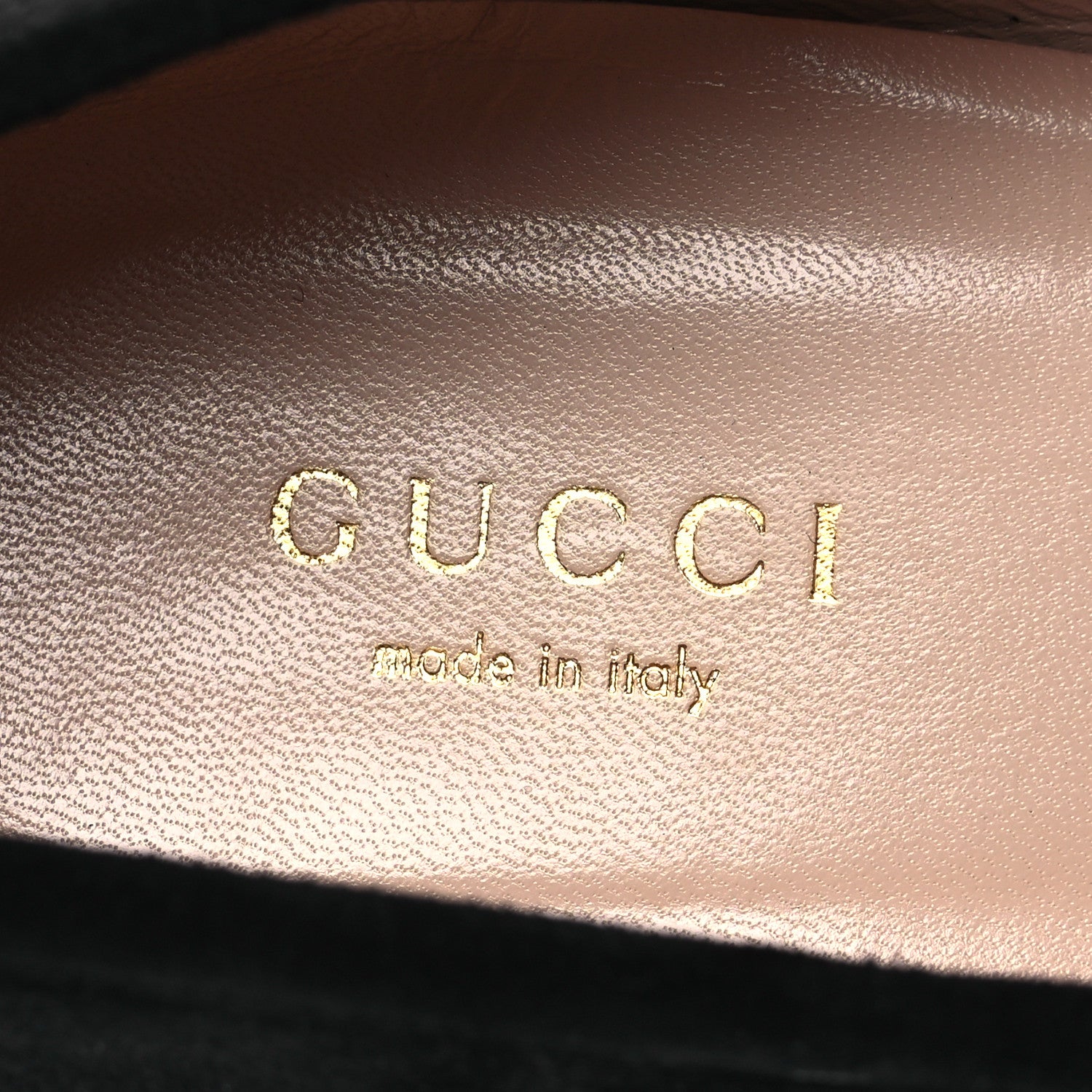 Gucci Suede Web Womens Loafers 38.5 Black 9 of 15