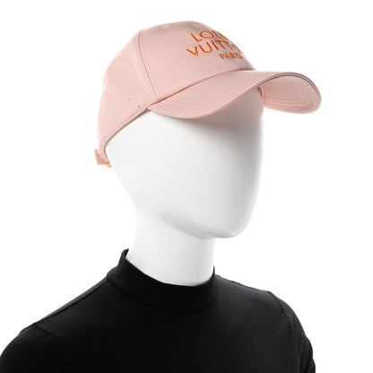 Louis Vuitton Cotton LV Paris Baseball Cap M Pink 2 of 8