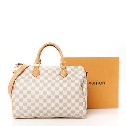 Louis Vuitton Damier Azur Speedy Bandouliere 30 13 of 13