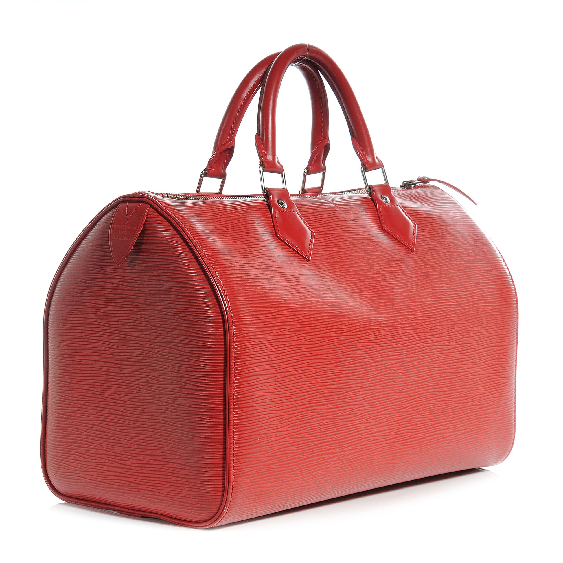 Louis Vuitton Epi Speedy 30 Red 3 of 8
