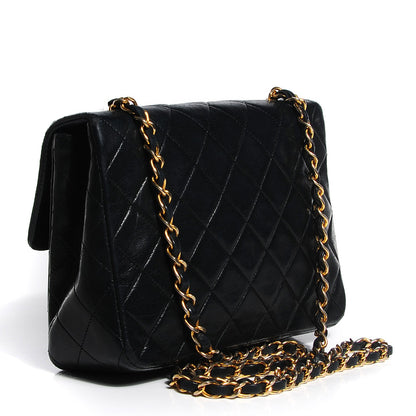 Chanel Lambskin Mini Single Flap Bag Black 3 of 11