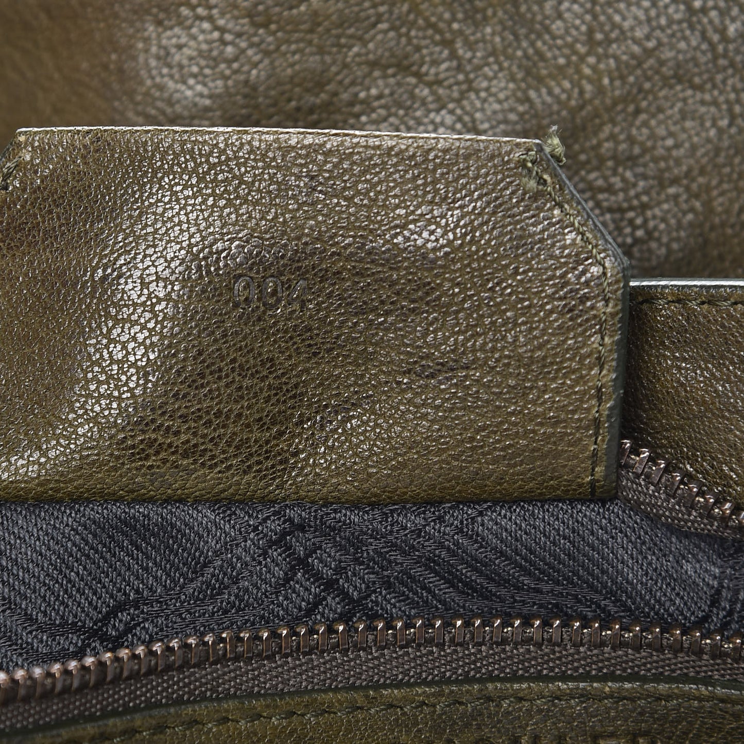 Lambskin Large PS1 Satchel Military