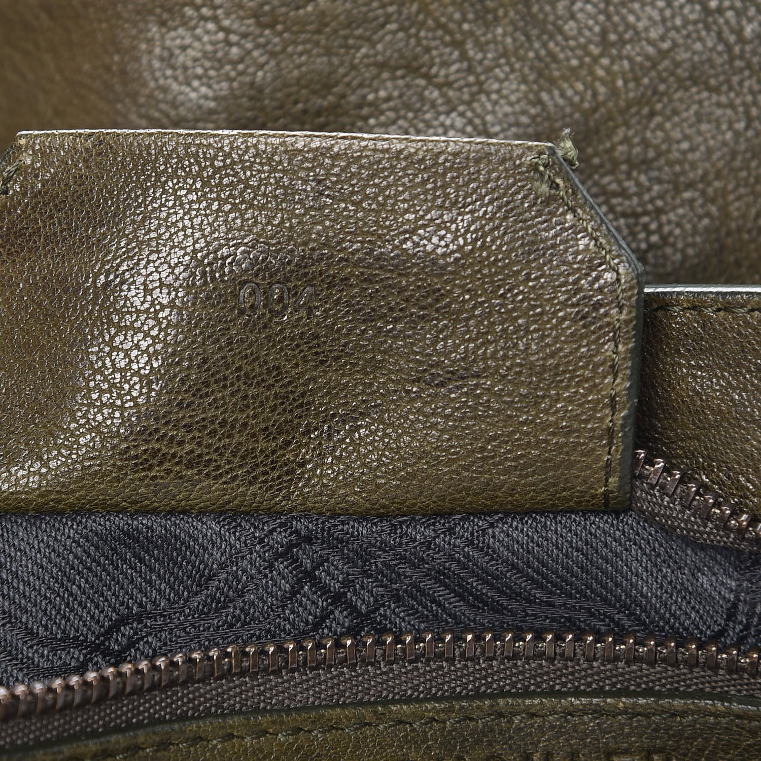 Proenza Schouler Lambskin Large PS1 Satchel Military 9 of 15