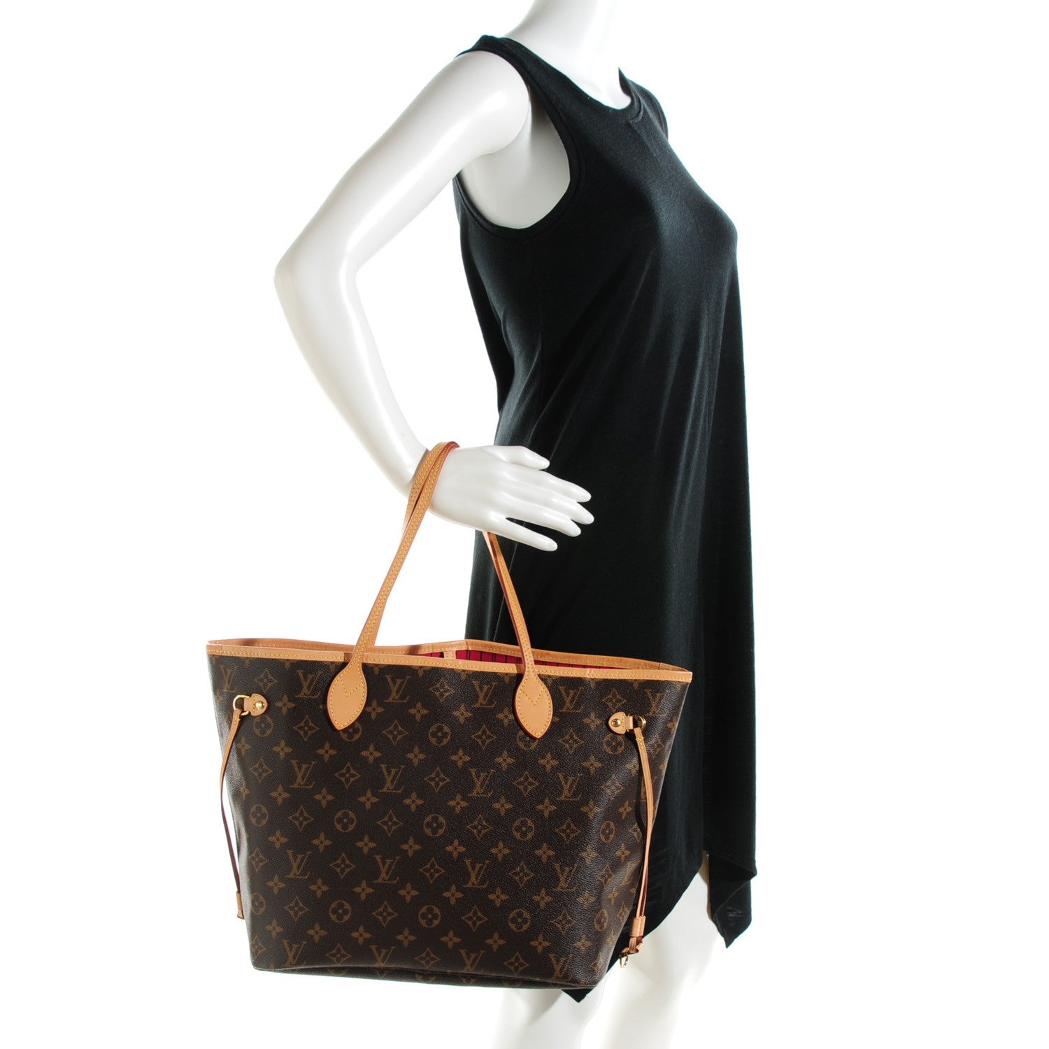 Louis Vuitton Monogram Neverfull MM Pivoine 2 of 8