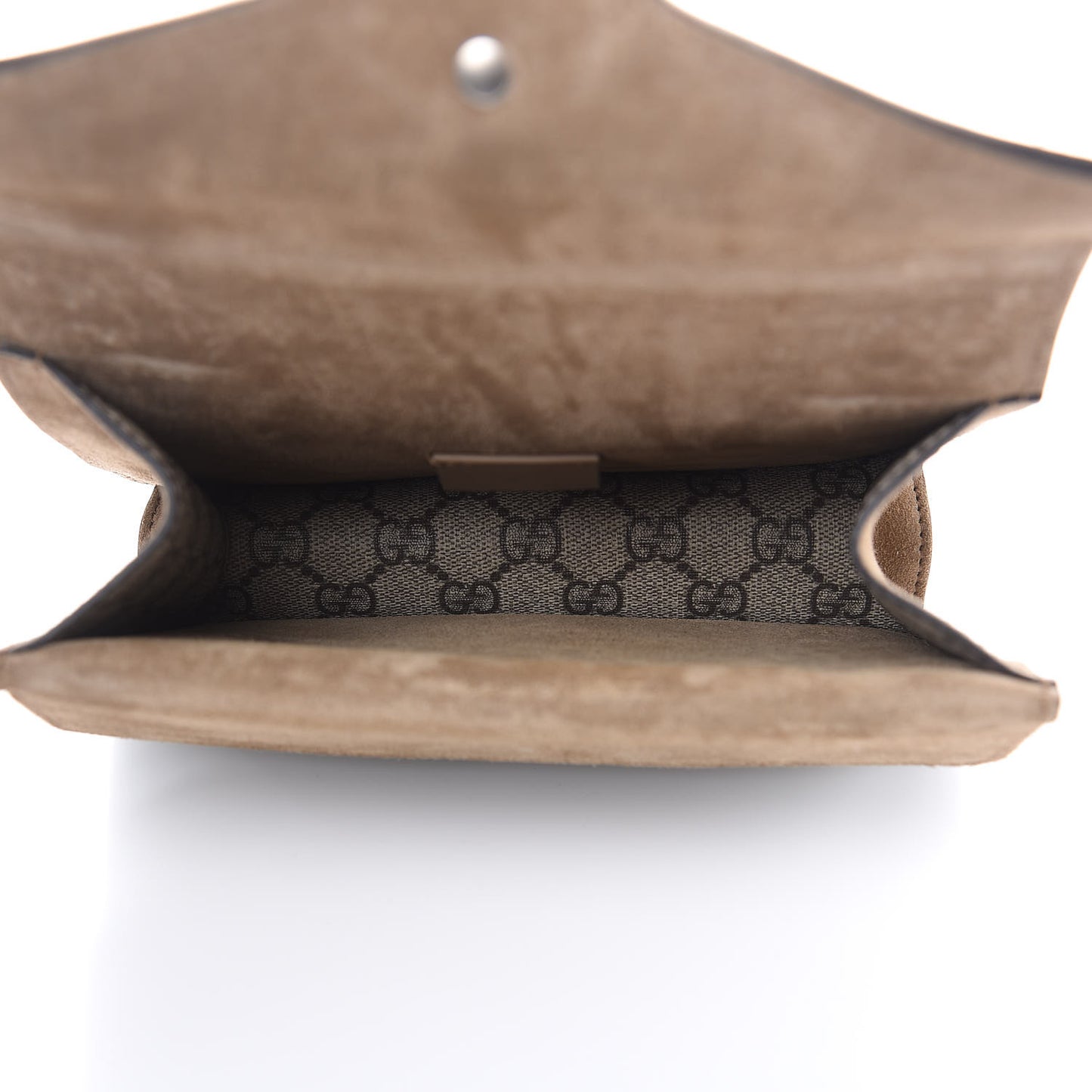 GG Supreme Monogram Mini Dionysus Shoulder Bag Taupe
