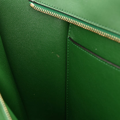 Fendi Vitello Dolce Shiny Nappa Petite 3Jours Tote Tortora Emerald 10 of 13