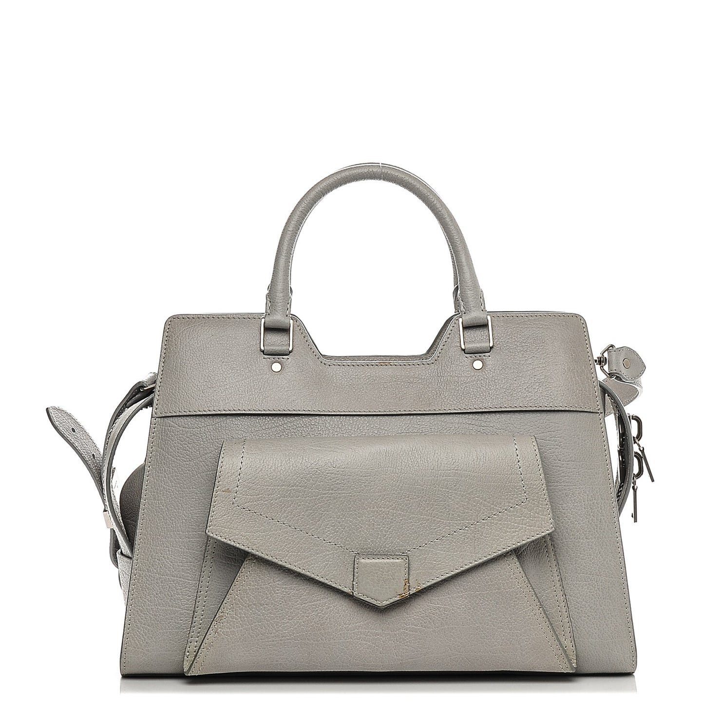 Vacchetta Calfskin Small PS13 Satchel Grey