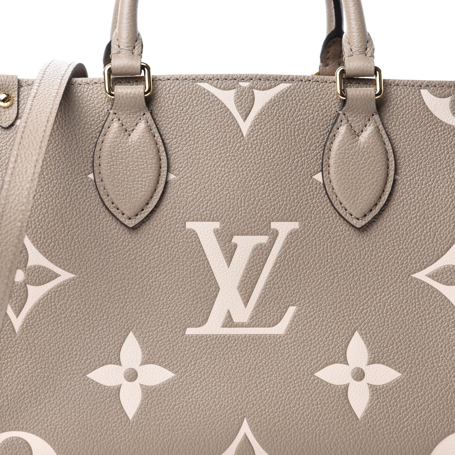 Louis Vuitton Empreinte Monogram Giant Onthego PM Tourterelle Creme 10 of 10