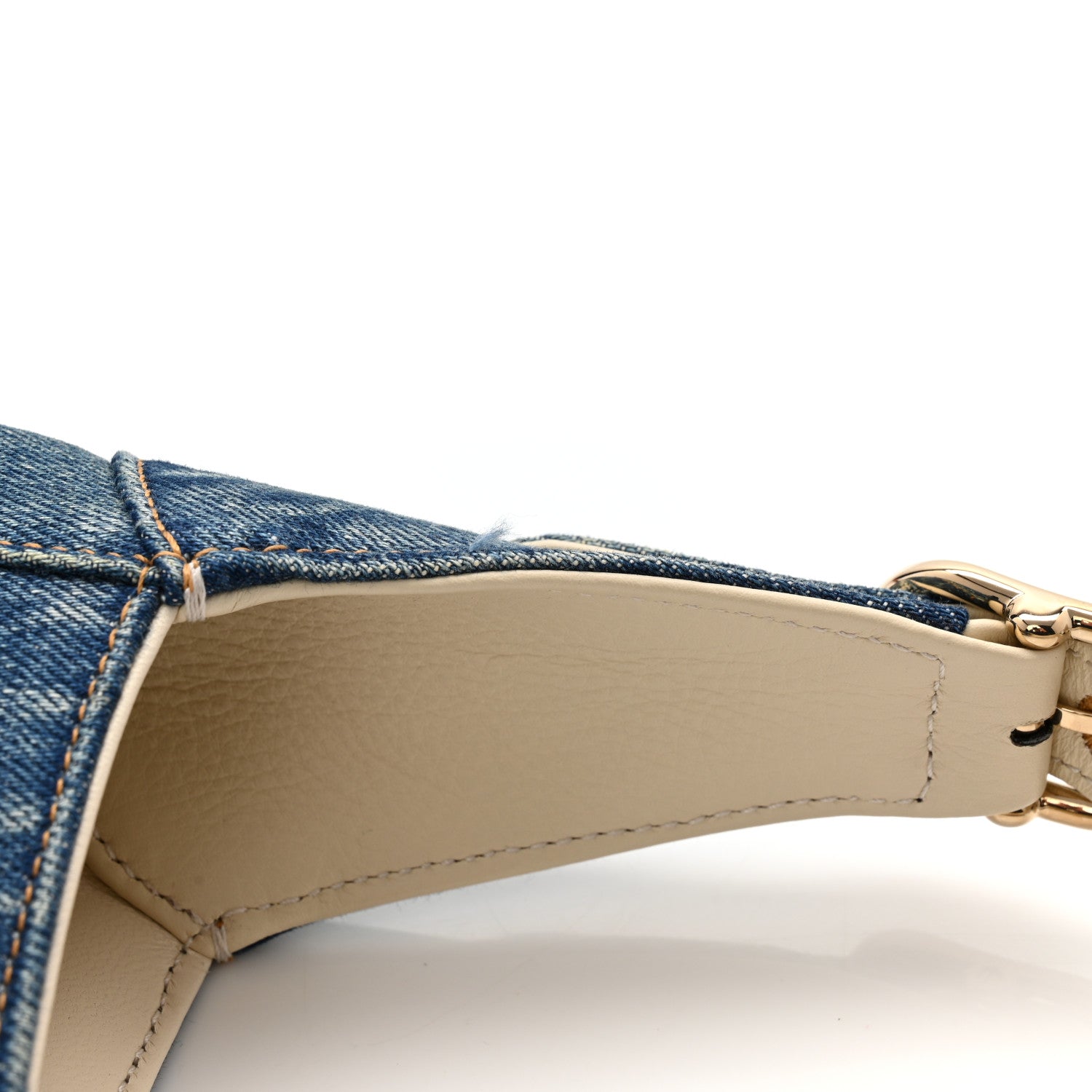 Gucci Denim Small Jackie Shoulder Bag Blue Denim 11 of 11
