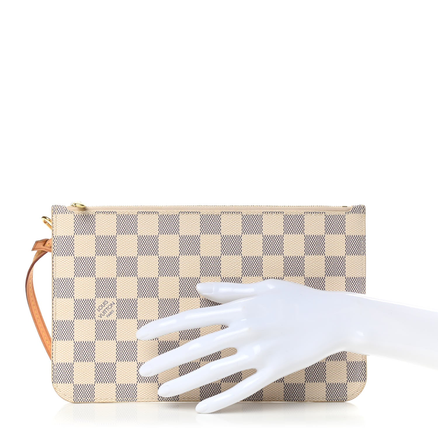 Louis Vuitton Damier Azur Neverfull MM GM Pochette 2 of 7