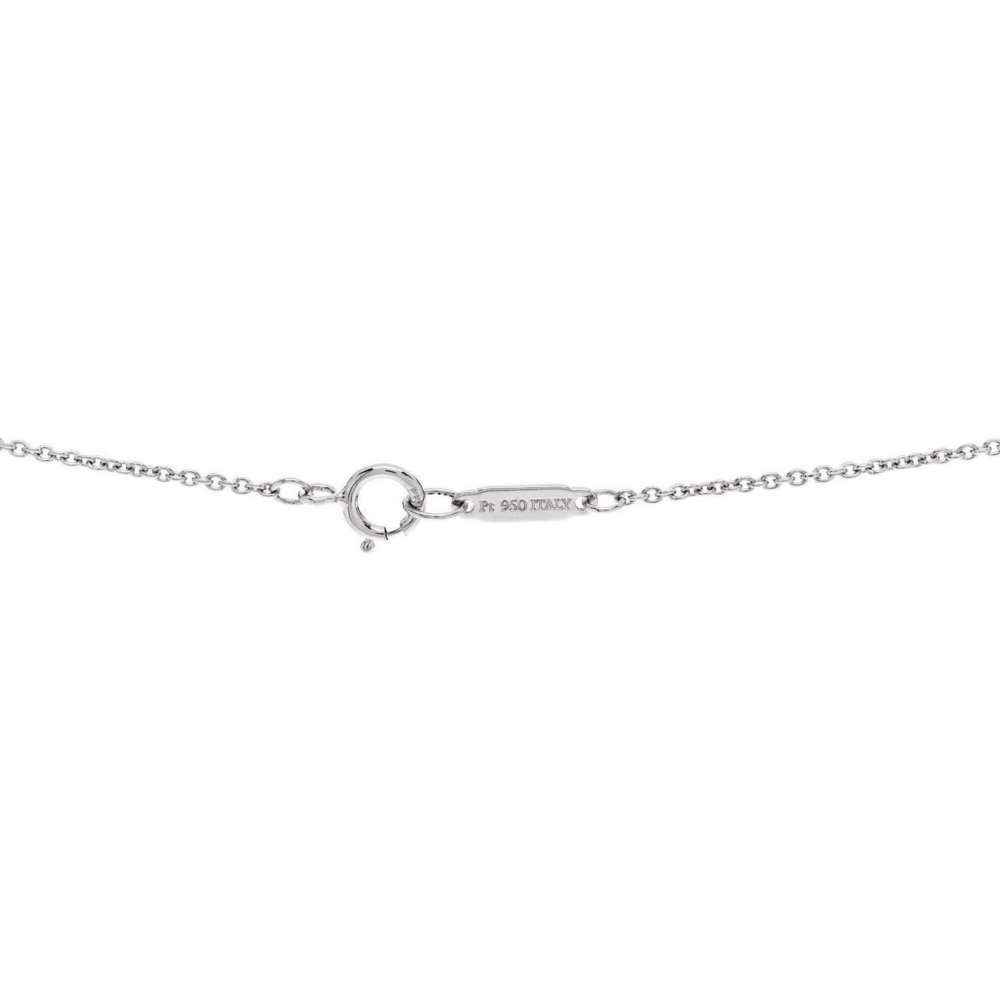 Platinum Diamond .17ctw Small Paper Flowers Pendant Necklace
