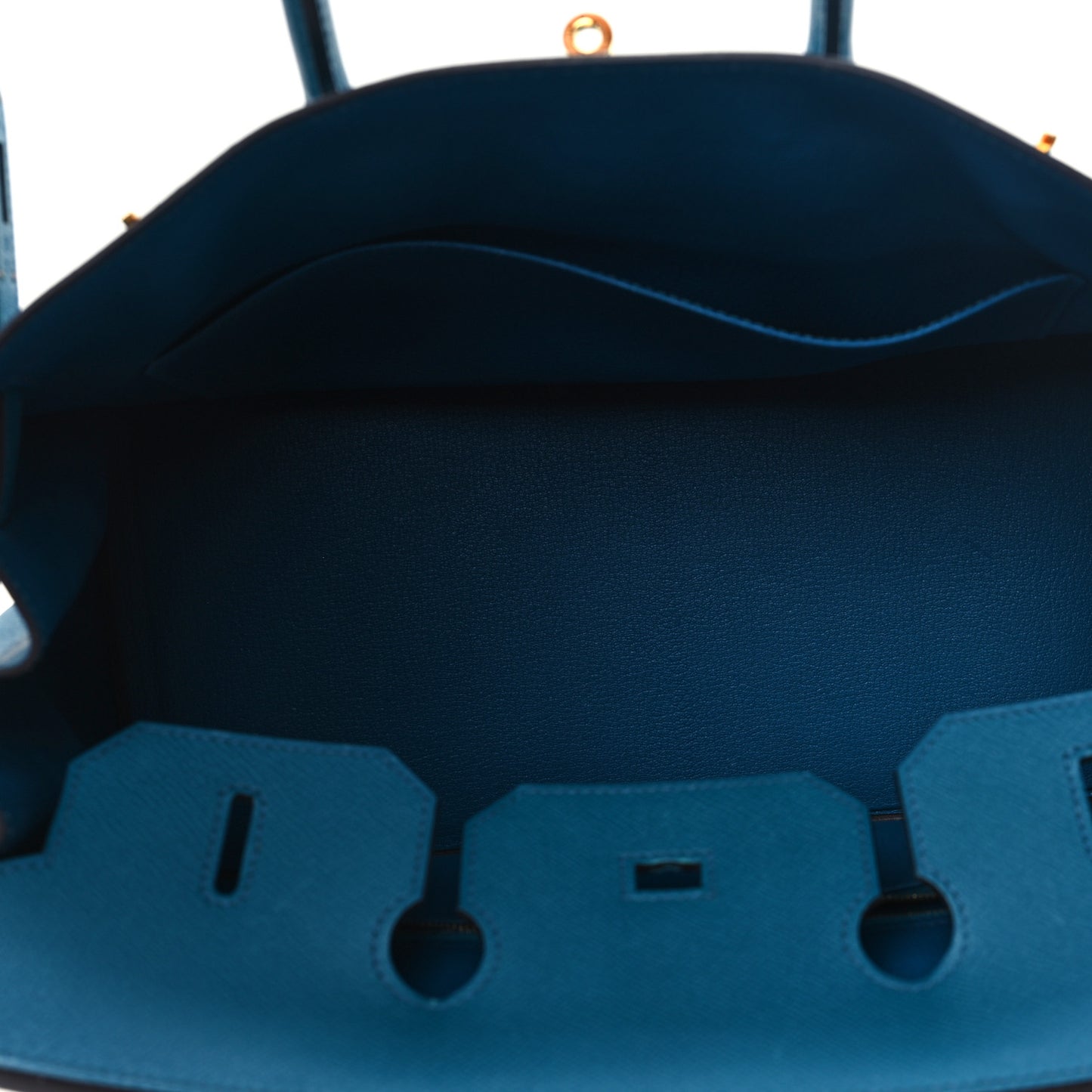 Epsom Birkin 35 Bleu Izmir