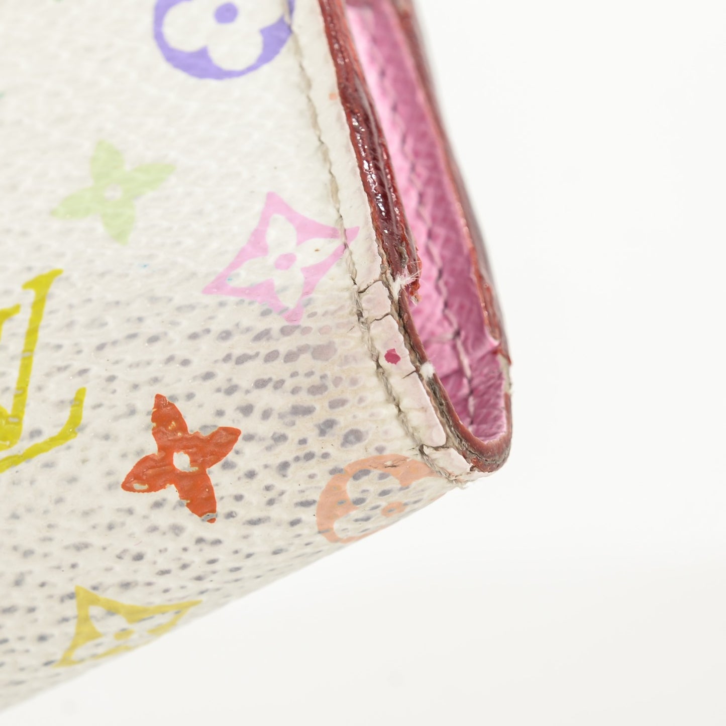 Monogram Multicolor Insolite Wallet White Litchi