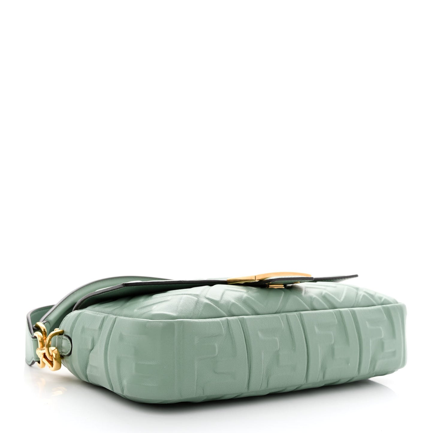 Nappa FF 1974 Embossed Baguette Menta