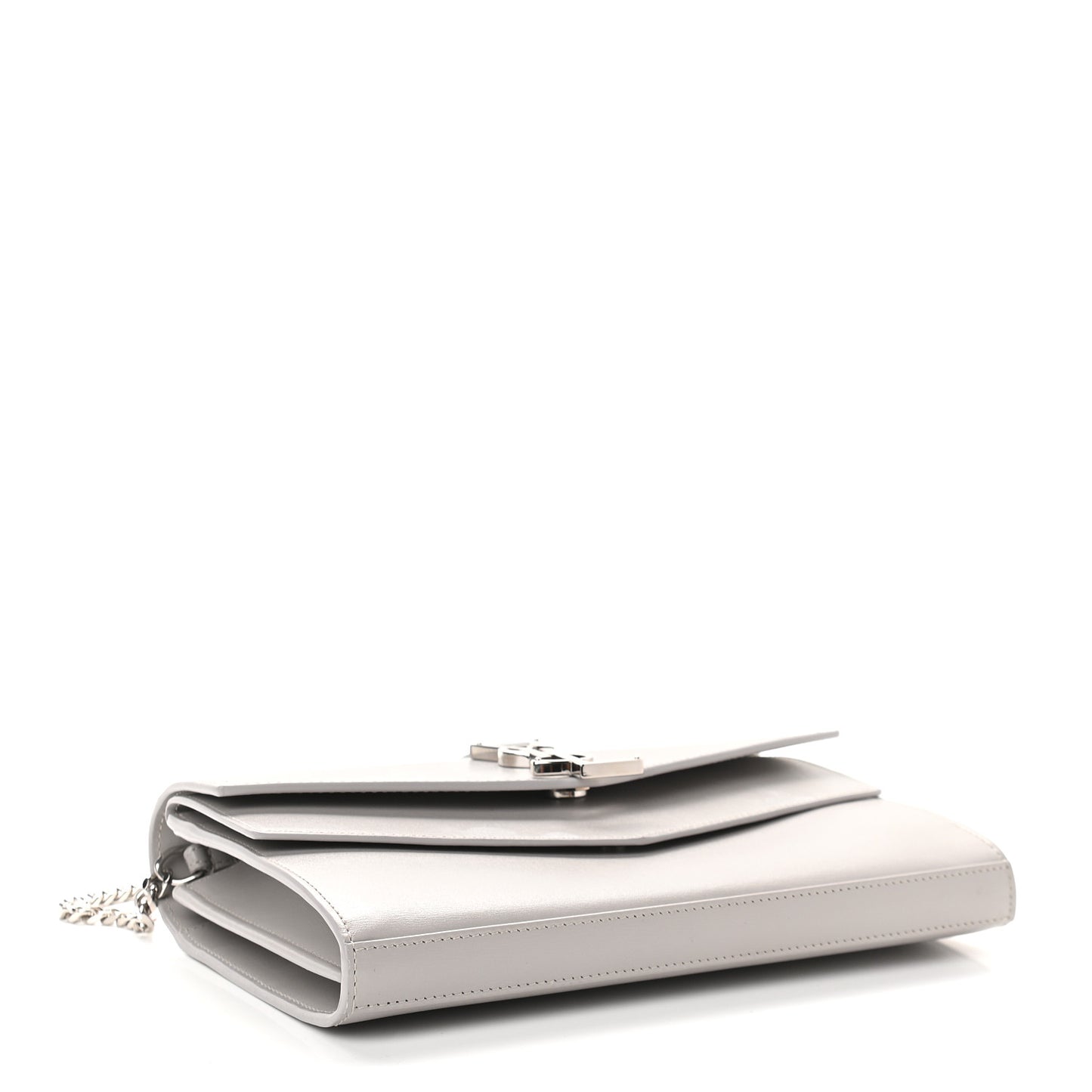 Smooth Calfskin Sulpice Monogram Chain Wallet Granite
