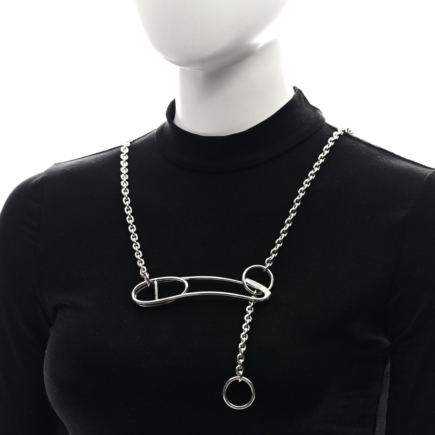 Sterling Silver Chaine D'Ancre Punk Necklace