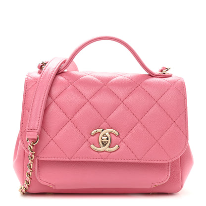 Chanel Caviar Quilted Small Business Affinity Flap Pink 1 of 9