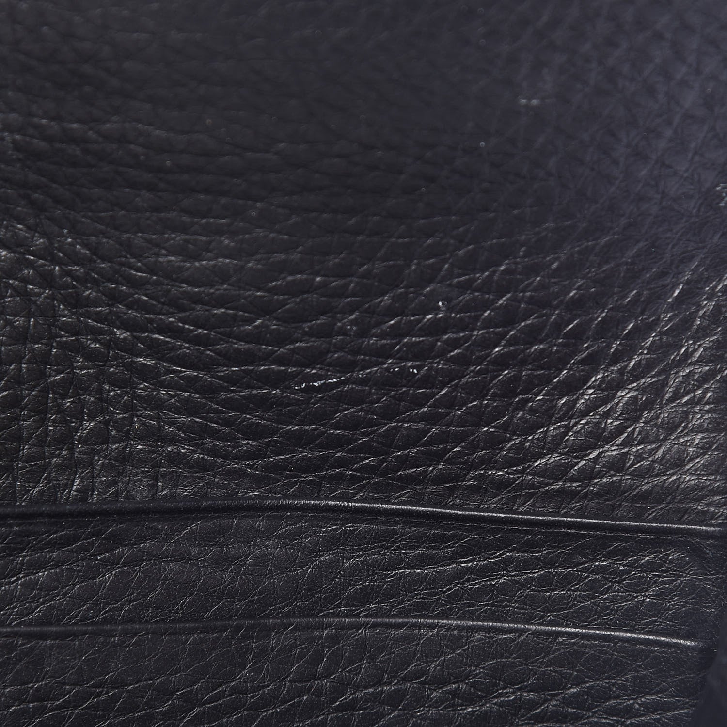 Versace Grained Calfskin Continental Wallet Black 9 of 14
