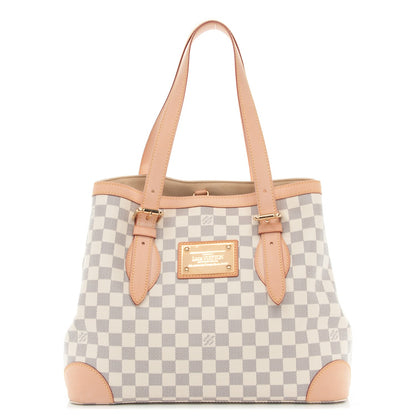Louis Vuitton Damier Azur Hampstead MM 1 of 7