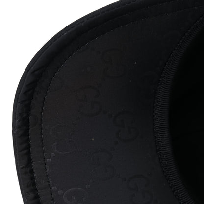 Gucci Nylon Monogram Baseball Hat M Black 10 of 10