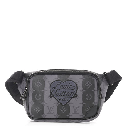 Louis Vuitton X NIGO Monogram Eclipse Stripes LV Heart Modular Sling Bag 1 of 11