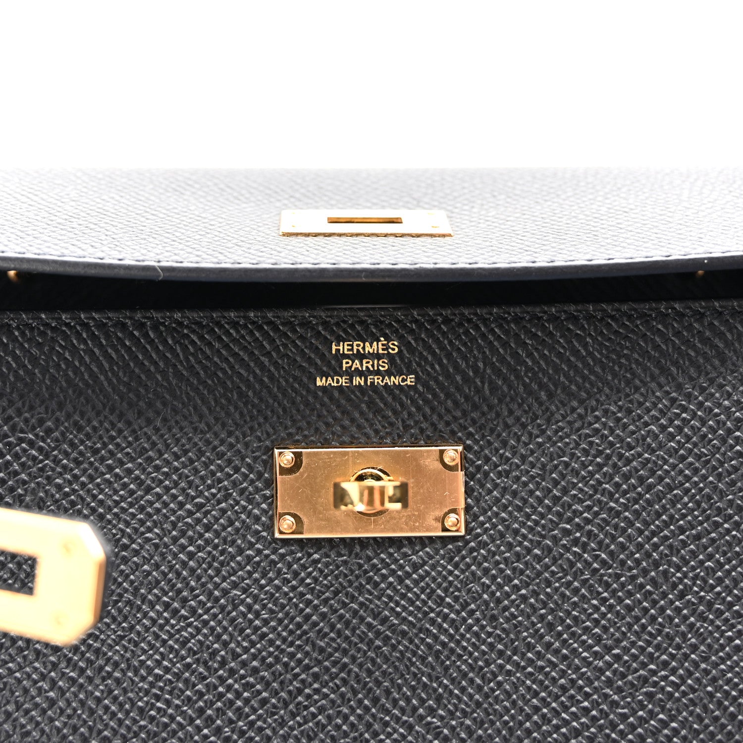 Hermes Epsom Kelly Wallet To Go Black 6 of 9