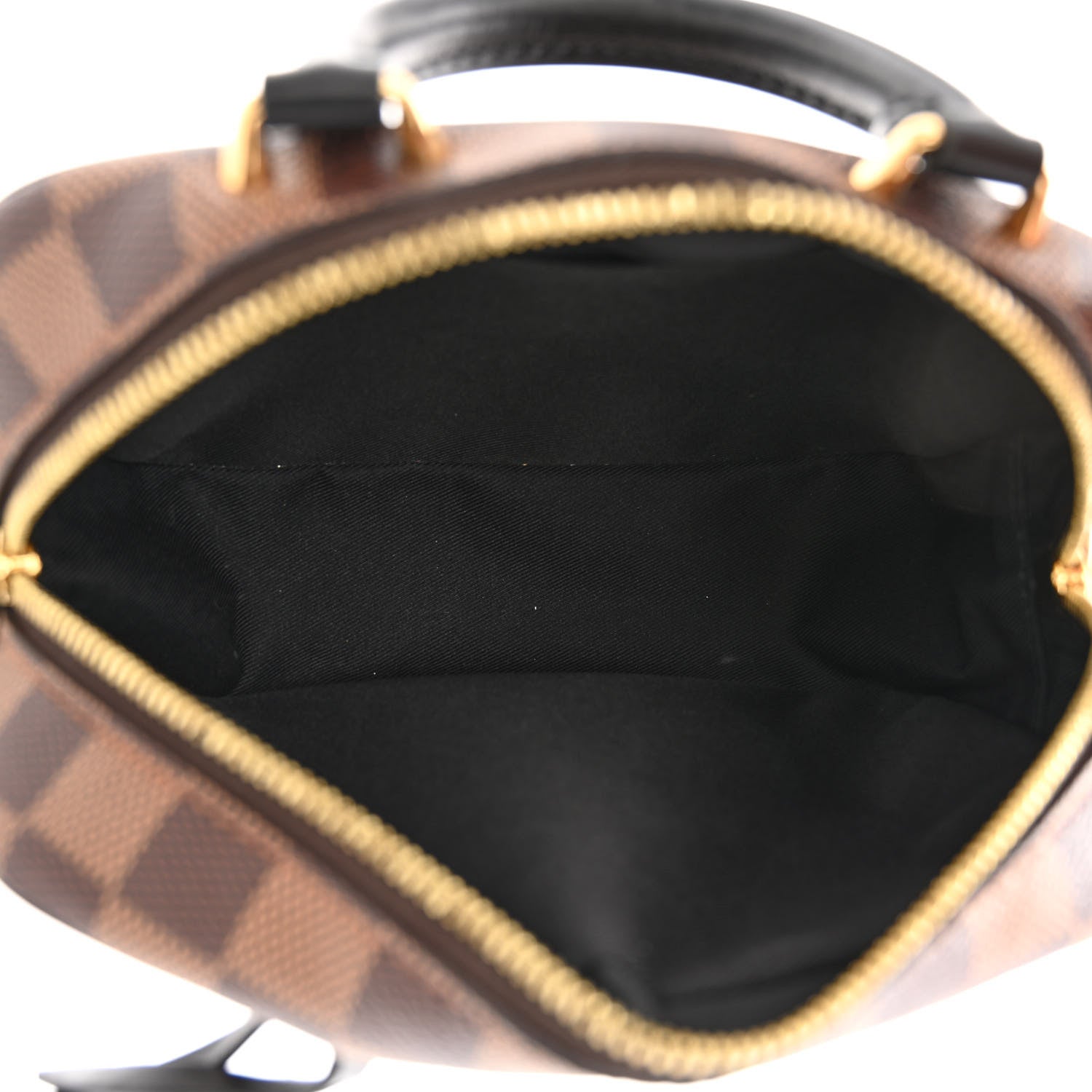 Louis Vuitton Damier Ebene Valisette Souple BB Black 5 of 9
